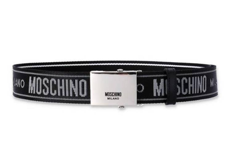 Moschino Ремень Belt Wide 4cm Black