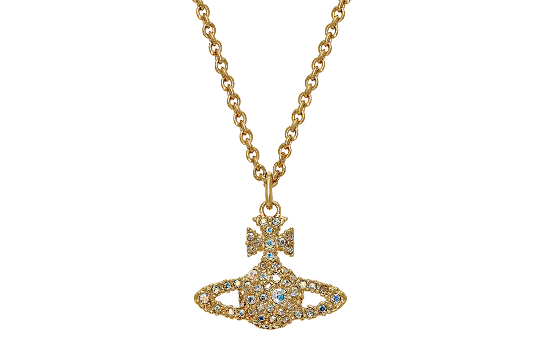 Vivienne Westwood Цепочка GRACE BAS RELIEF PENDANT NECKLACE