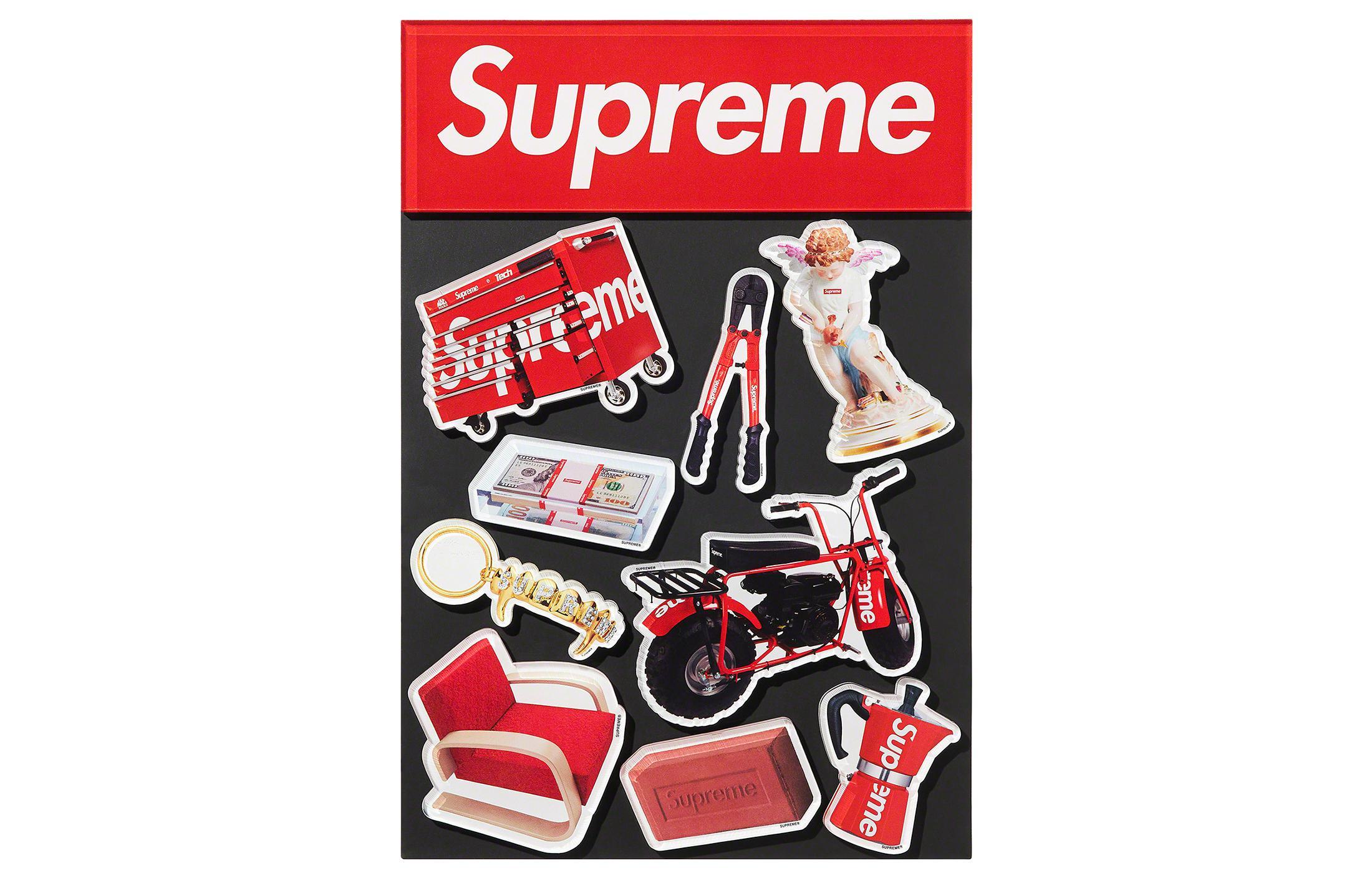 Supreme Аксессуар Week 8 Magnets 10 Pack