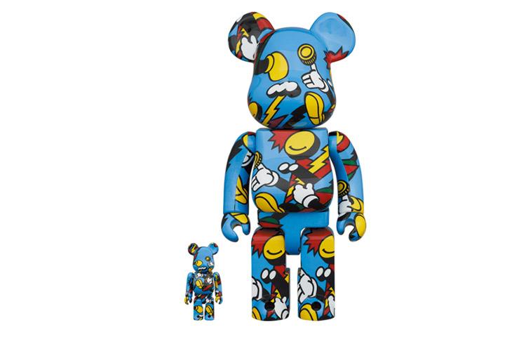 BE@RBRICK Bearbricks и коллекционный предмет GRAFFLEX 100％+400％