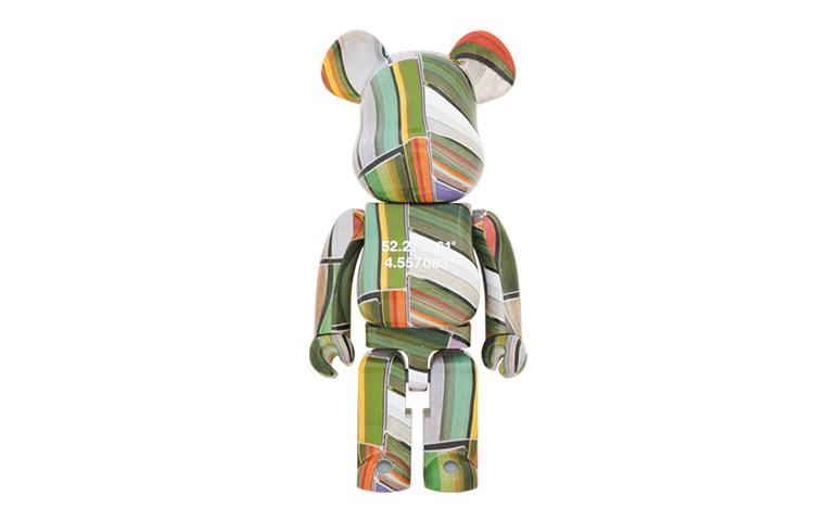 BE@RBRICK Bearbricks и коллекционный предмет Benjamin Grant OVERVIEW LISSE 1000％