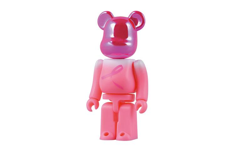 BE@RBRICK Bearbricks и коллекционный предмет PINK RIBBON 100%