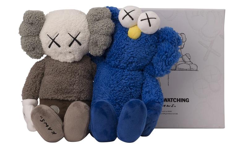 Kaws Bearbricks и коллекционный предмет Seeing/Watching KAWS 40cm
