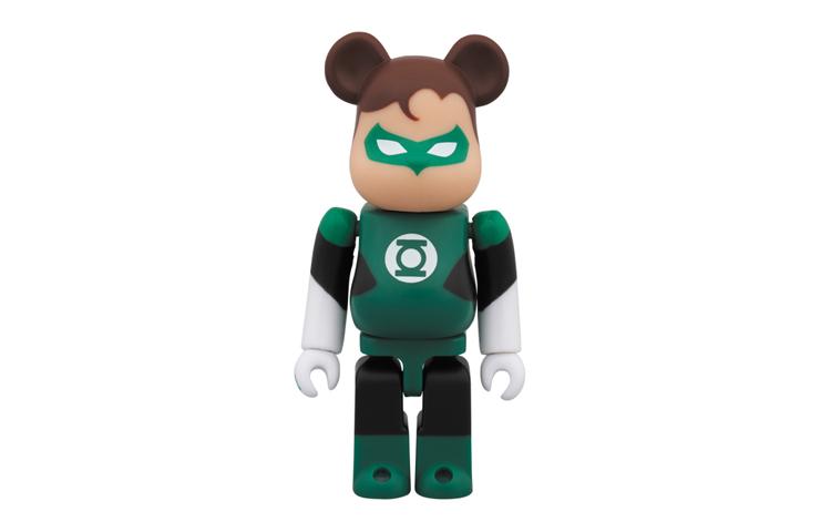BE@RBRICK Bearbricks и коллекционный предмет GREEN LANTERN 100%