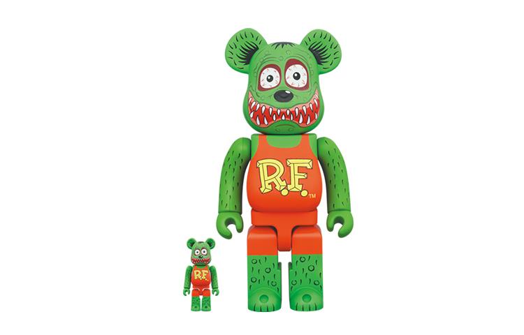 BE@RBRICK Bearbricks и коллекционный предмет RAT FINK