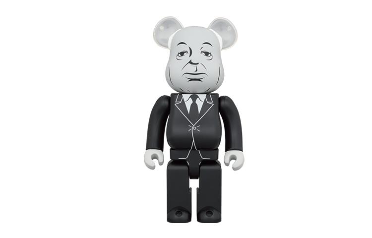 BE@RBRICK Bearbricks и коллекционный предмет ALFRED HITCHCOCK · 28cm