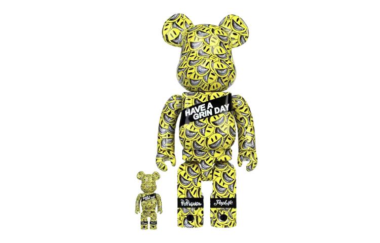BE@RBRICK Bearbricks и коллекционный предмет X Ron English 100%400%