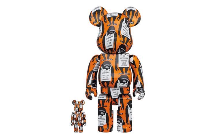 BE@RBRICK Bearbricks и коллекционный предмет MONKEY SIGN Banksy 100%+400%