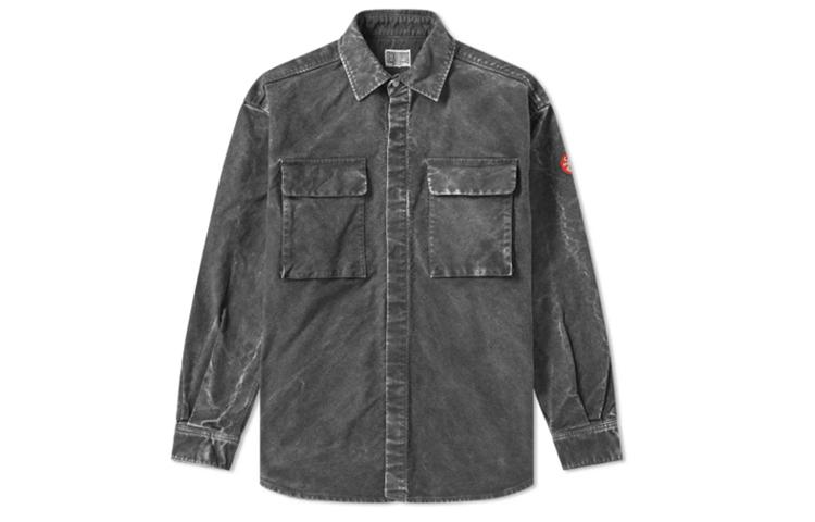 Cav Empt Рубашка BLEACH WASHED OVERSHIRT