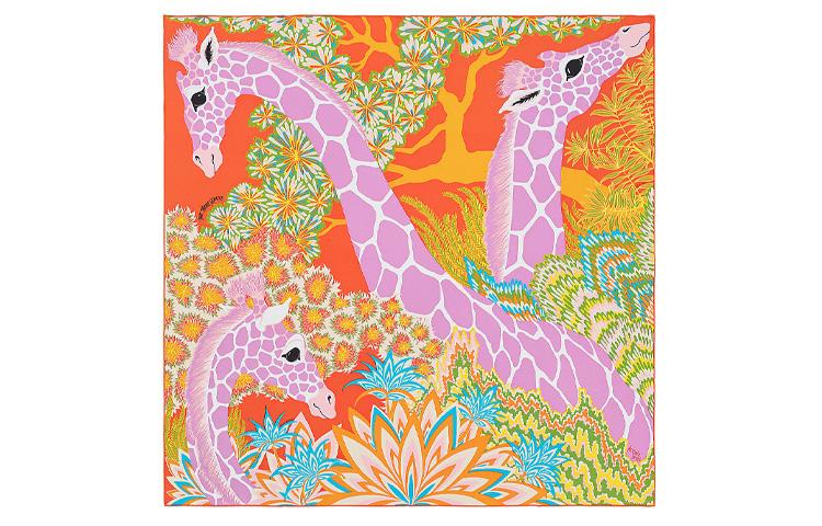 HERMES Шарф Women Silk Scarf