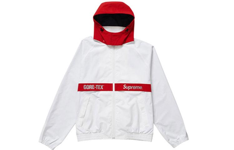 Supreme Куртка FW18 x GORE-TEX Court Jacket White 3M