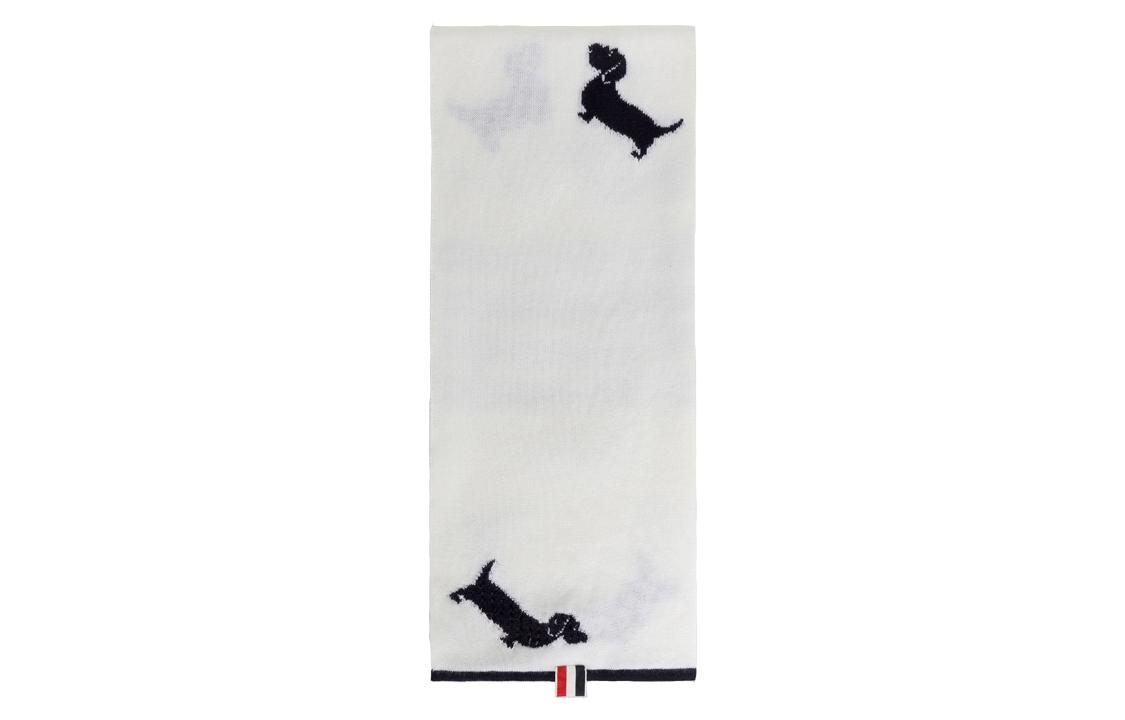 Thom Browne Шарф · INTARSIA 4-BAR