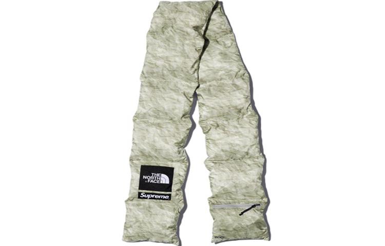 Supreme x The North Face Шарф Paper Print 700-Fill Down Scarf 700