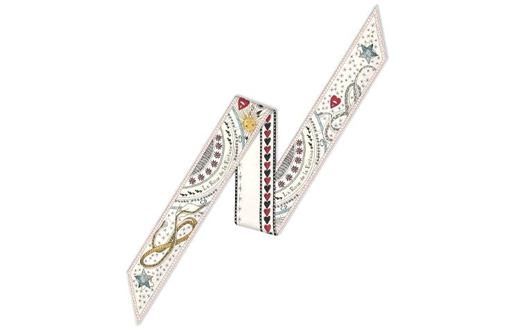 Dior Шарф MITZAH La Roue de la Fortune Tarot