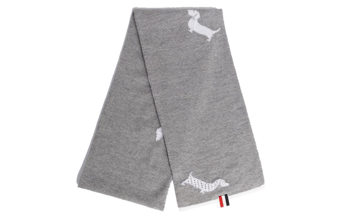 Thom Browne Шарф INTARSIA 4-BAR