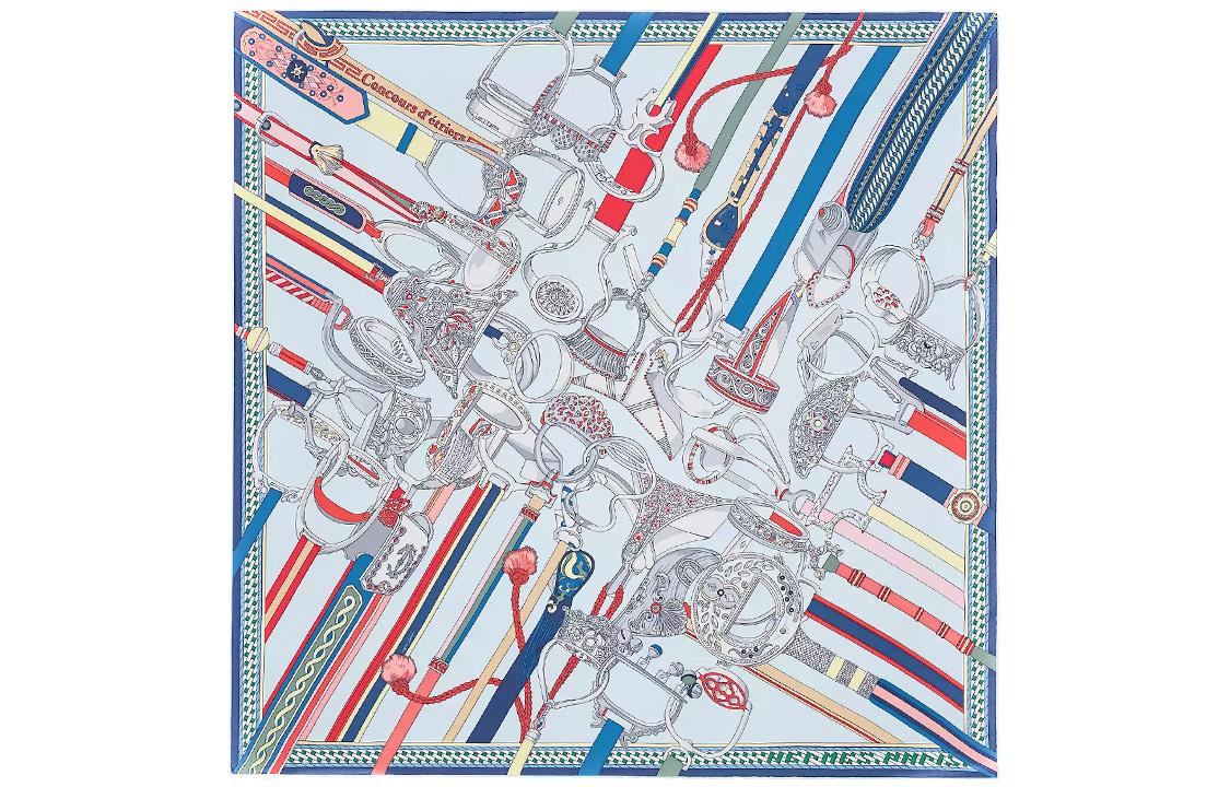 HERMES Шарф “”90
