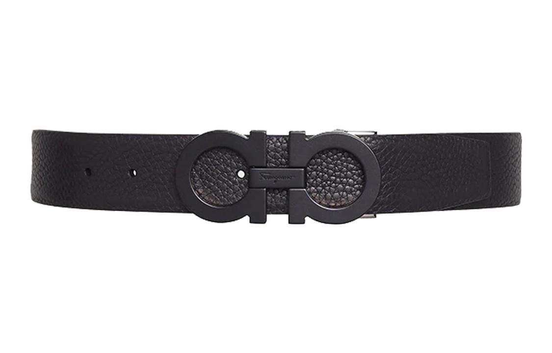 Ferragamo Ремень ADJUSTABLE GANCINI 3.5cm