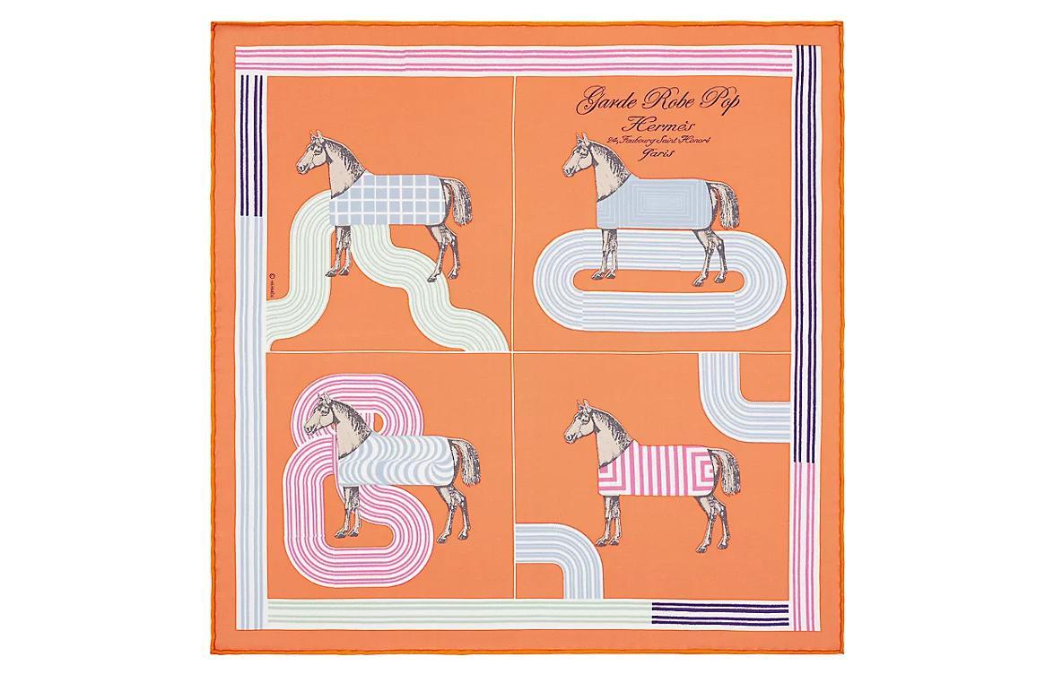 HERMES Шарф “”45Cm