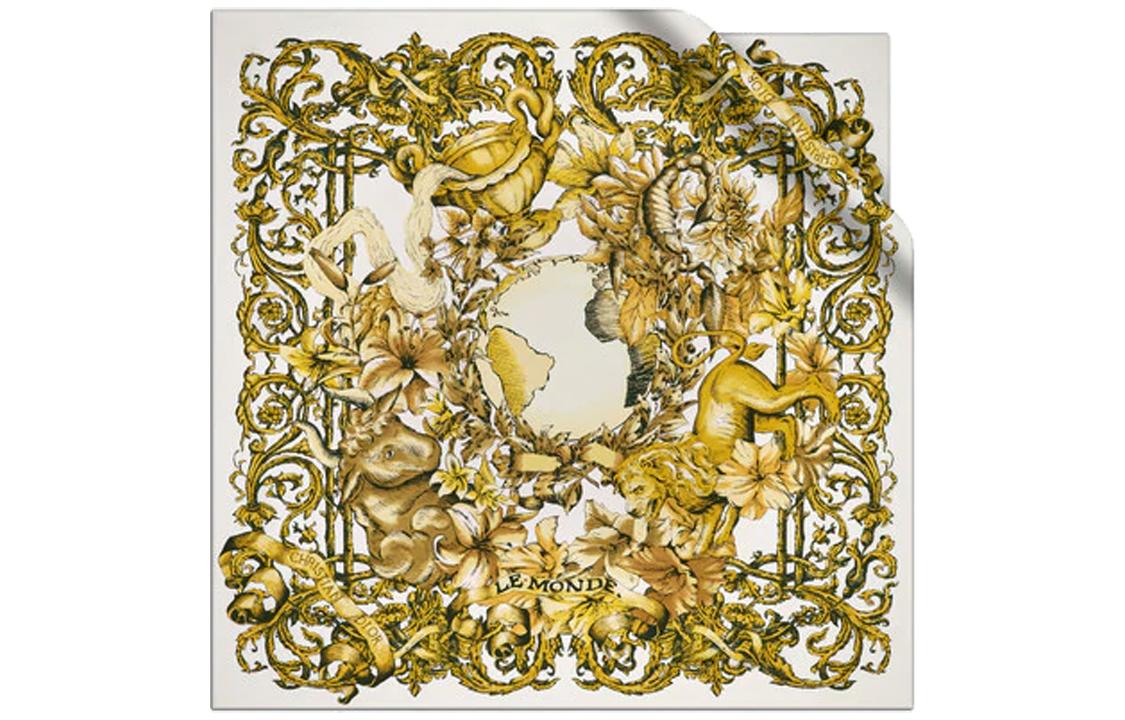 Dior Шарф Le Monde