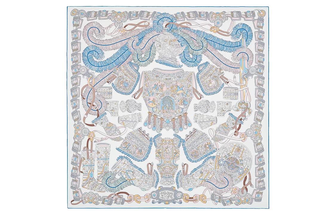 HERMES Шарф “”90