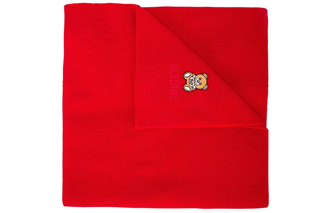 Moschino Шарф Logo Teddy Bear