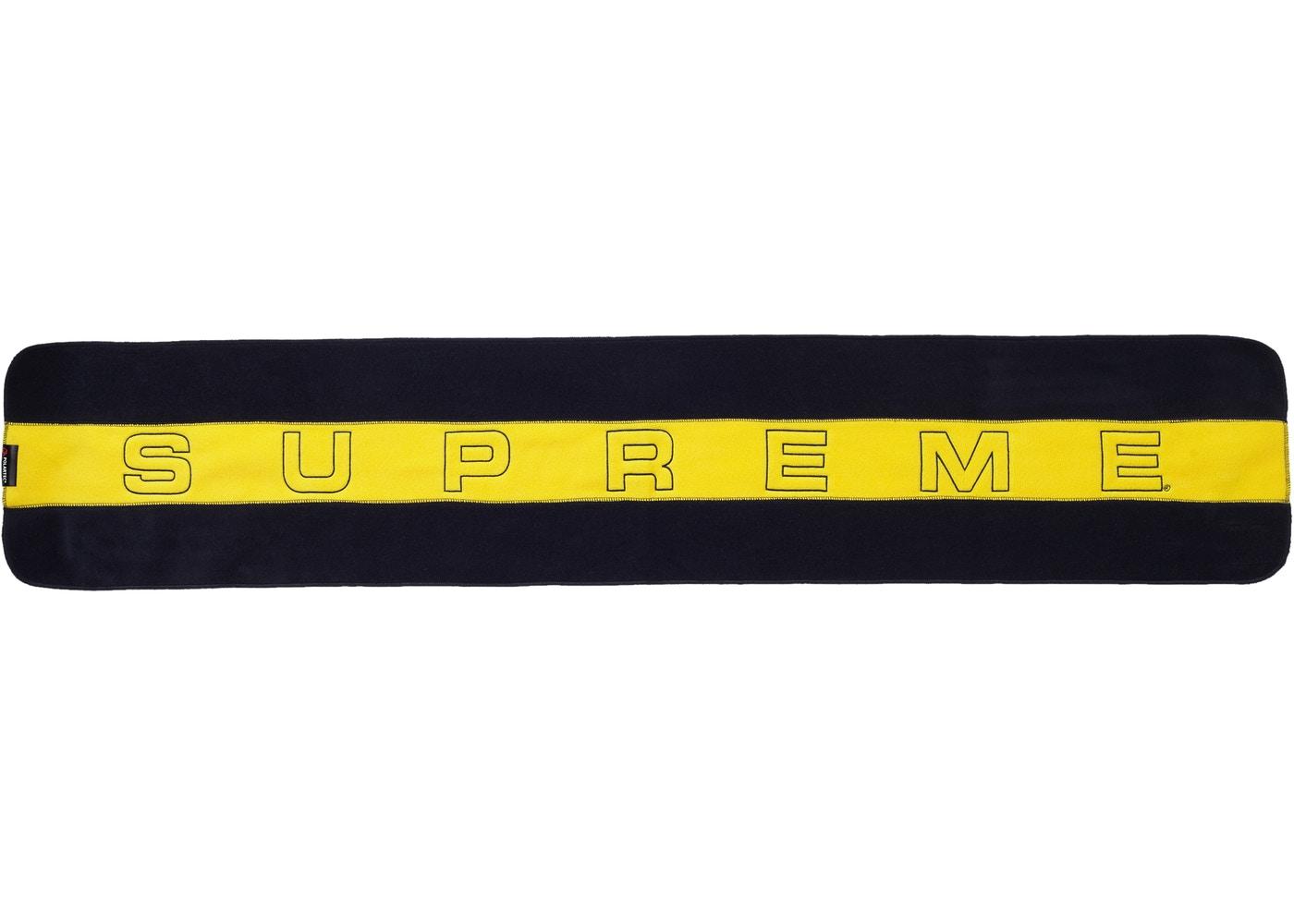 Supreme Шарф FW18 Polartec Scarf Navy