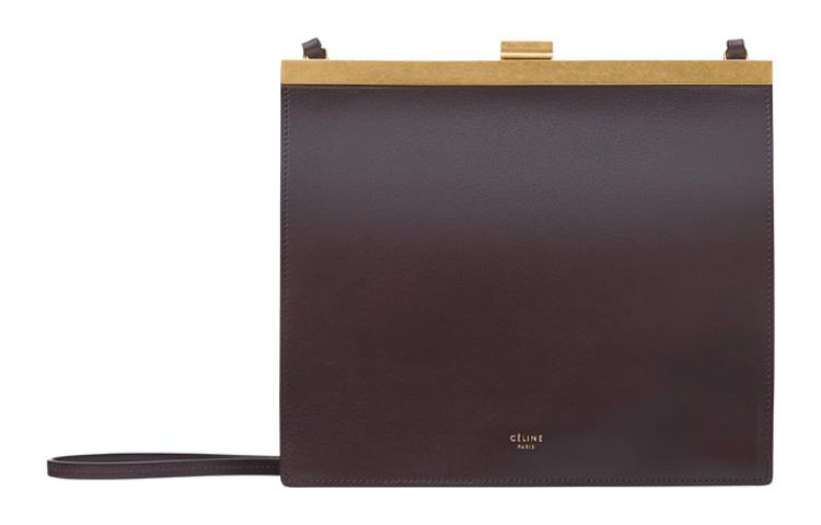 Celine Сумка через плечо Clasp Logo