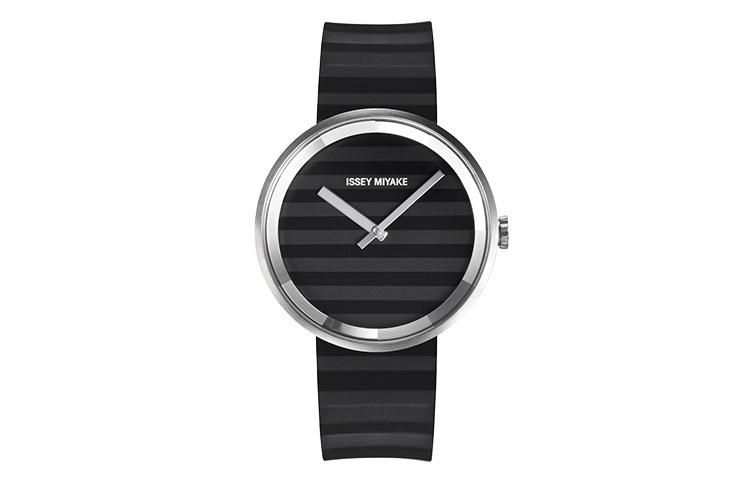 ISSEY MIYAKE Часы Unisex PLEASE Series Quartz Watch SILAAA01 Black