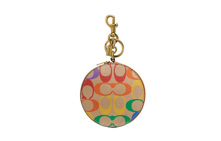 Coach Кошелёк Bag Charm 11 Coin Purse Pendant Multicolor