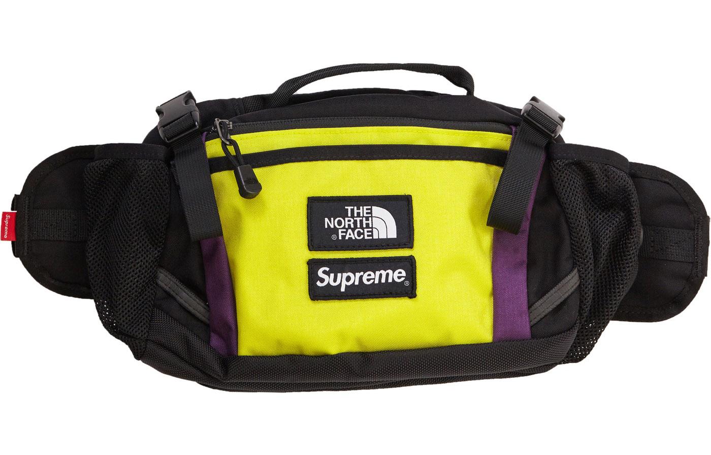 Supreme x The North Face Сумка на пояс Supreme FW18 Expedition Waist Bag Sulphue