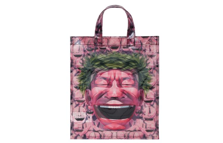 Comme Des Garçons Сумка с ручками CDG Play Shirt Yue Minjun Tote