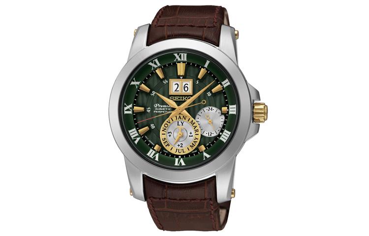 Seiko Часы Premier 100 41mm SNP127J1
