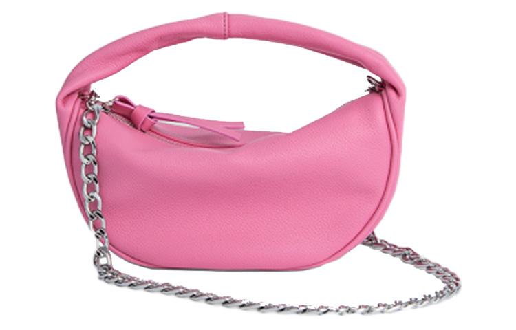BY FAR Сумка с ручками Wmns Leather Baby Cush Single-Shoulder Bag Pink