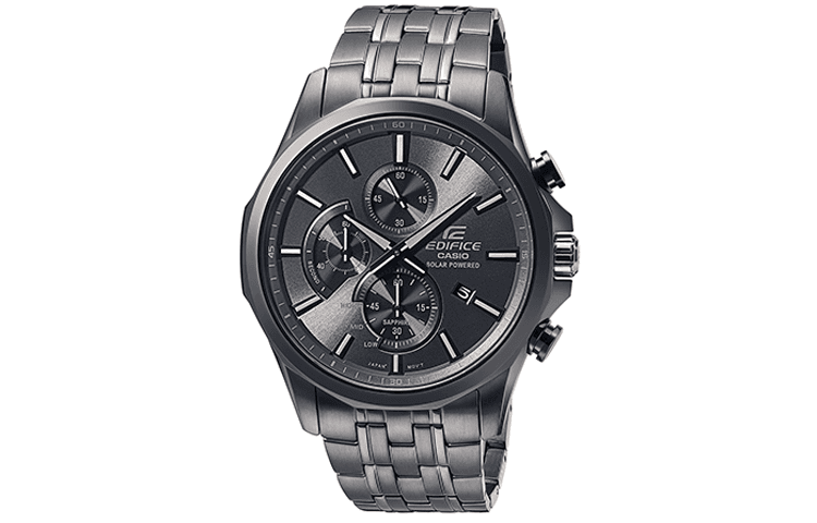 Casio Часы EDIFICE Series Vintage Sports Watches Men's EFB-670SBG-1AVUPR Black