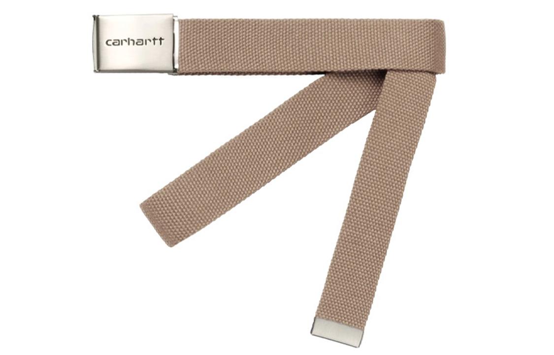 Carhartt Ремень Clip Belt Chrome 3.5cm