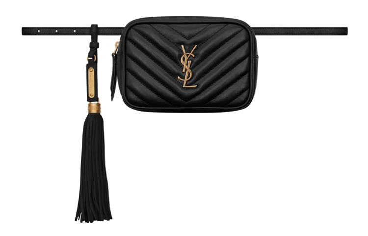 Saint Laurent Сумка на пояс YSL LOU Logo