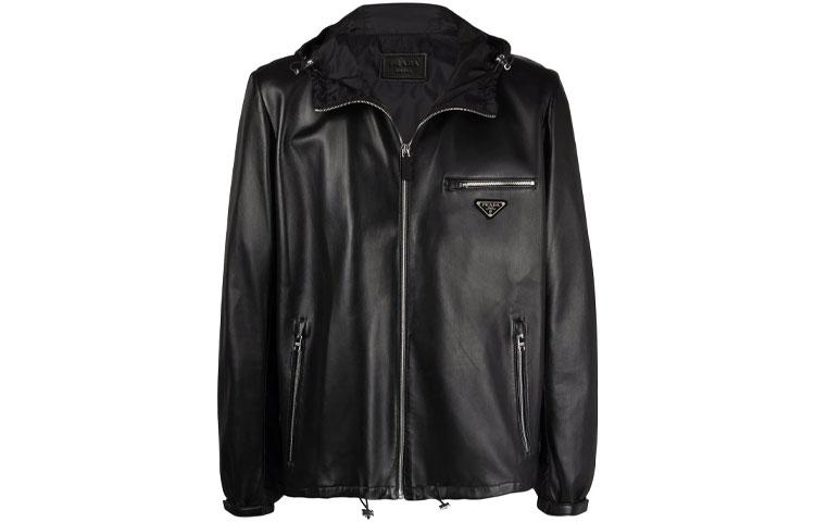 Prada Куртка Men’s FW21 Logo Hooded Jacket Black
