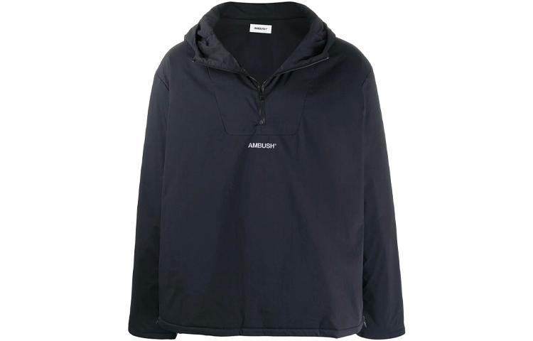 AMBUSH Куртка Men’s FW21 Logo Hooded Jacket Black