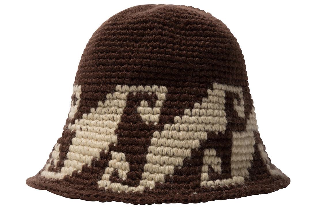 Stüssy Панама WAVES KNIT BUCKET HAT