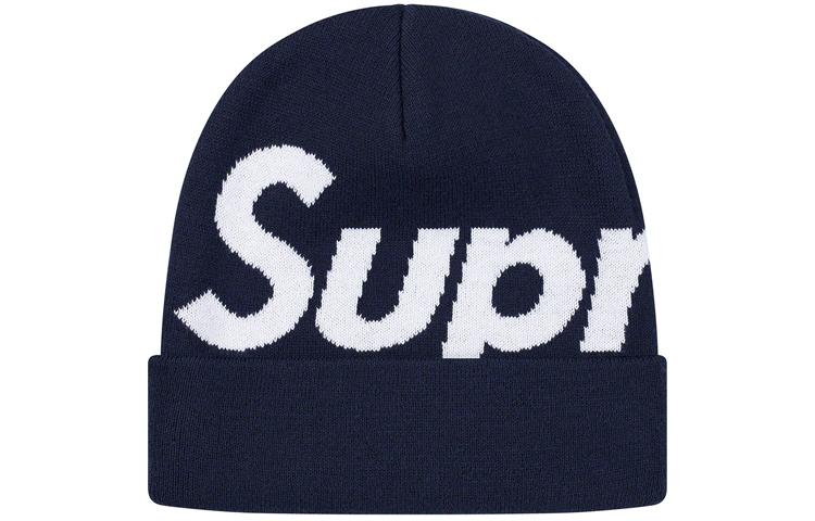 Supreme Шапка FW19 Week 7 Big Logo Beanie logo