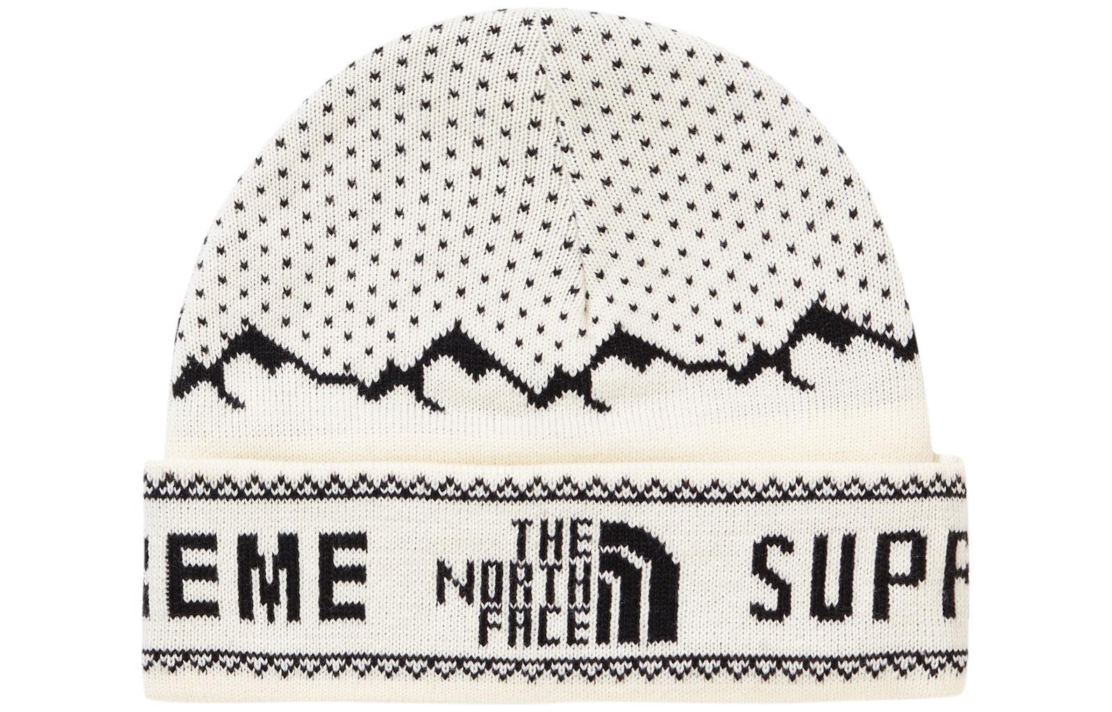 Supreme x The North Face Шапка FW18 Fold Beanie White