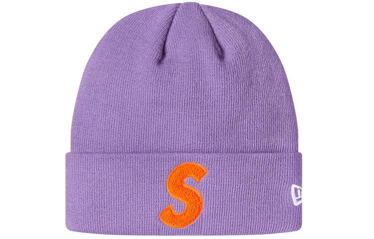 Supreme Шапка FW19 Week 13 x New Era S Logo Beanie Light Violet S