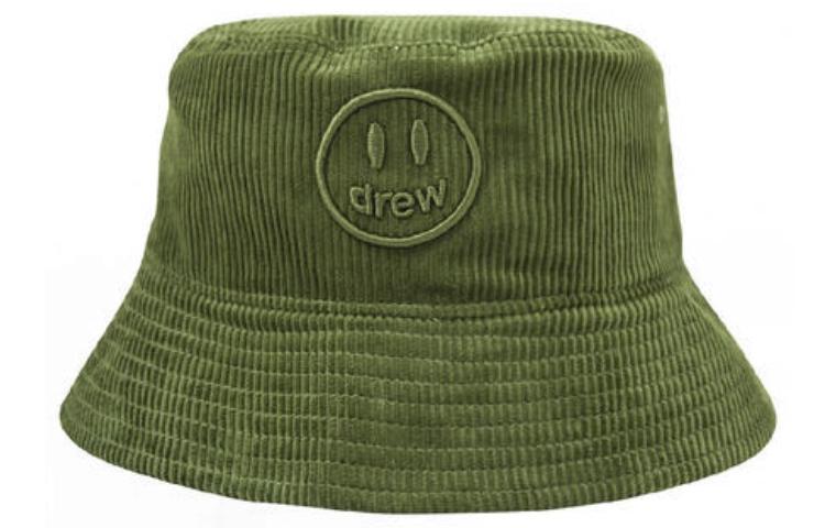 Drew House Панама Embroidery Bucket Hat Green Fisherman's cap Unisex