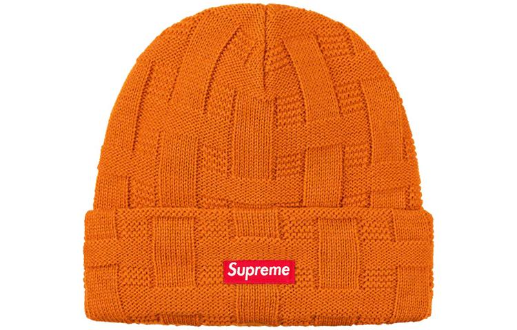 Supreme Шапка FW19 Week 6 Basket Weave Beanie