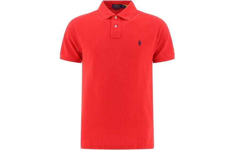 Polo Ralph Lauren Поло Men’s SS21 Embroidery Short Sleeve Polo Shirt Red