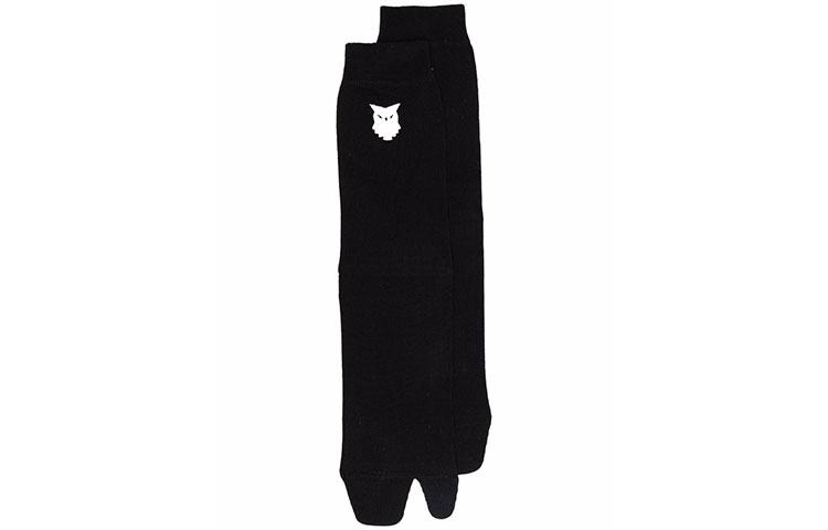Maison Margiela Нижнее бельё и домашняя одежда Embroidery Socks 1 Packs Black Wmns