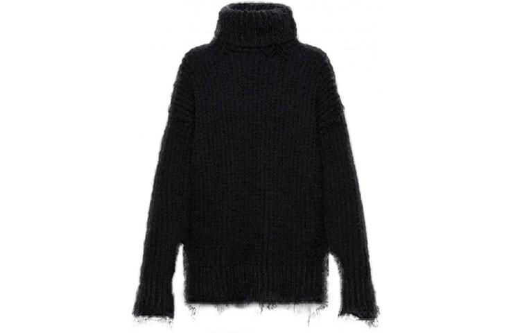 Moncler Водолазка Wmns Logo Embroidery Sweater Black