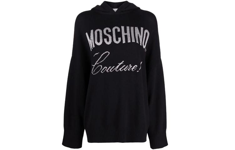 Moschino Худи и толстовки Wmns Logo Hoodie Black