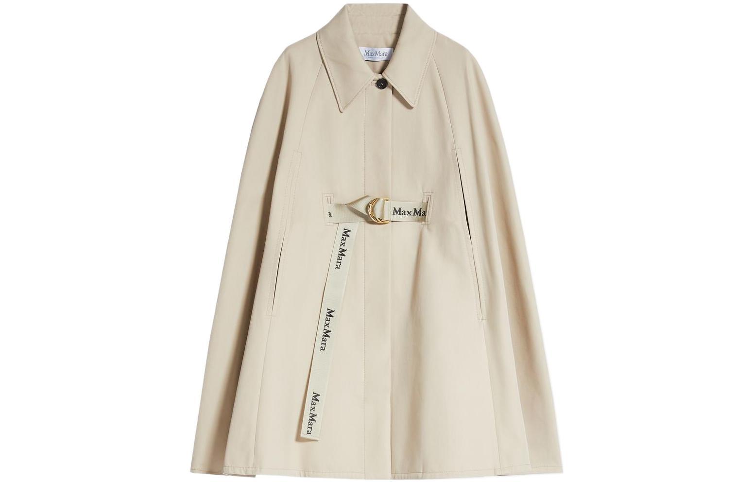 MaxMara Плащ Wmns Vetro Cape Ivory