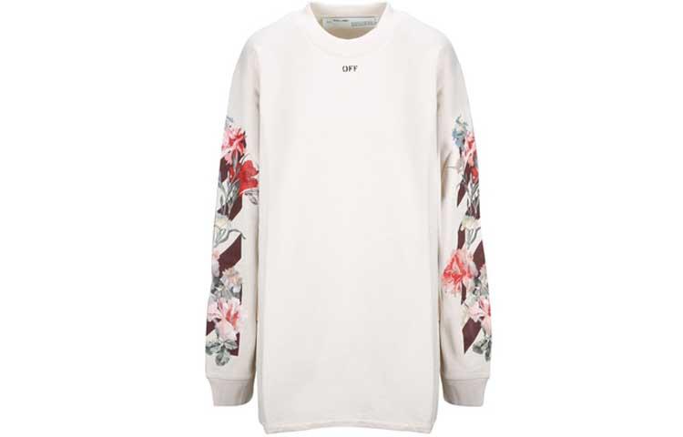 Off-White Платье Printing Dress Wmns White